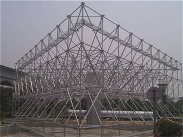 兴平仓储物流网架加工厂家案例